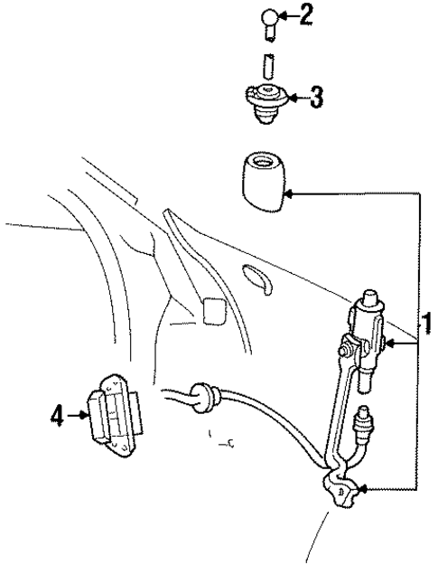 Antenna & Radio for 1995 Mercury Sable #0