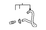 8E0121030D - : Radiator Coolant Hose for Audi Image