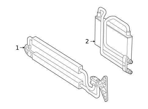 Oil Cooler for 2009 Mercedes-Benz CL63 AMG #0