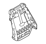 876013NA0A - Body: Seat Back Frame for Nissan: LEAF Image