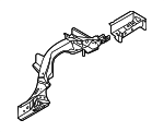 755081EA0A - Body: Rear Rail Assembly for Nissan Image