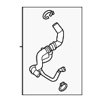 ML3Z8260H - Cooling System: Radiator Coolant Hose for Ford Image