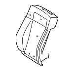 2129100716 - Body: Seat Back Pad for Mercedes-Benz Image