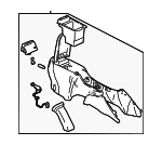 15186036 - Body: Console Assembly for Oldsmobile: Bravada Image