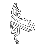 7AM92TZZAA - Body: Upper Cover for Jeep: Cherokee Image