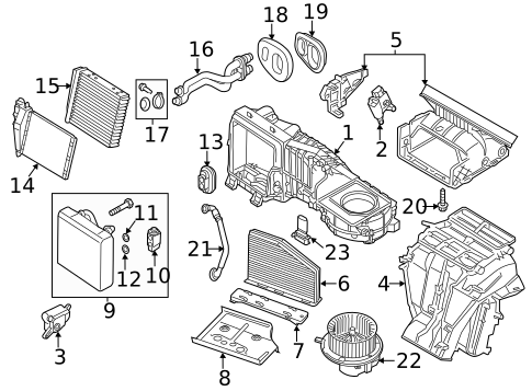 HVAC Case for 2014 Volkswagen Beetle #0