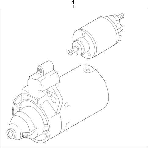 Starter for 2023 Audi A4 allroad #1