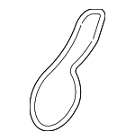 19222PNA003 - Cooling System: Water Pump Assembly Gasket for Honda: Civic, CR-V Image