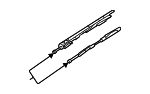 PAB898738 - Body: Drain Hose Guide for Porsche Image image