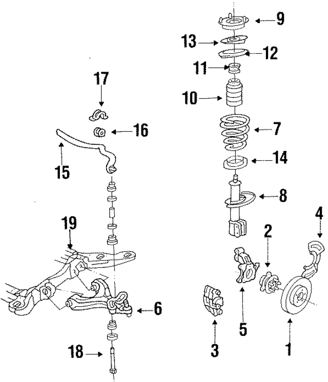 25532665 - : Steering Knuckle for GM Image