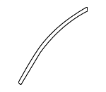 82850GG000 - Body: Upper Molding for Kia Image