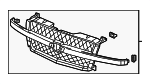 15276048 - Body: Grille for Chevrolet: Silverado 1500, Silverado 1500 Classic, Silverado 1500 HD, Silverado 1500 HD Classic, Silverado 2500 HD, Silverado 2500 HD Classic, Silverado 3500, Silverado 3500 Classic, Silverado 3500 HD Image