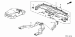 77411S5AA01 - Interior/Bumper: FABRIC, NON WOVEN for Honda Image