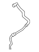 KM7242 - Electrical: Motorcraftâ„¢ Drive Motor Battery Pack Coolant Hose for Ford Image