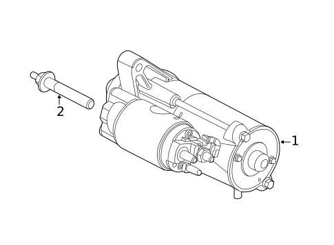 Starter & Related Components for 2015 Ford Mustang #0