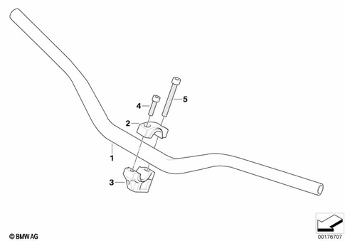 Motorcycle Handlebars for 2008 BMW-Motorrad G 450 X #0