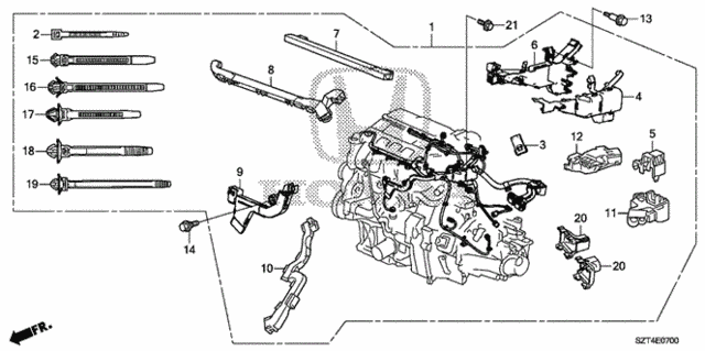 Engine Wire Harness for 2012 Honda CR-Z #0