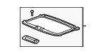 70600TK4A02ZB - Body: Sunshade for Acura Image