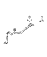 68304446AA - Electrical: Wiring Trough for Chrysler: 300 | Dodge: Challenger, Charger Image