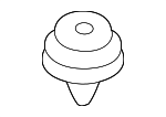 51418224768 - Body: Body C-Pillar Molding Clip for Mini Image image