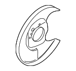 441504U000 - : Splash Shield for Nissan: Maxima Image