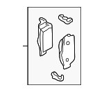 D40604U090 - : Disc Brake Pad Set for Nissan Image