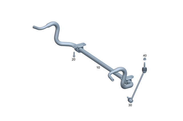2063232100 - Suspension: Torsion Bar for Mercedes-Benz: C300, C43 AMG, C63 AMG S E Performance, CLE300, CLE450, CLE53 AMG, E350 Image image