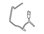 992411622N - Suspension: Pressure Hose for Porsche Image