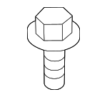 68365435AA - Body: Lower Hinge Bolt for Mopar Image