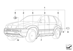 51190302569 - Retrofitting / Conversion / Accessories: Wheelarch Trim Front Left for BMW Image
