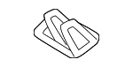 90856S9VA00 - Body: Lift Gate Plug for Honda Image