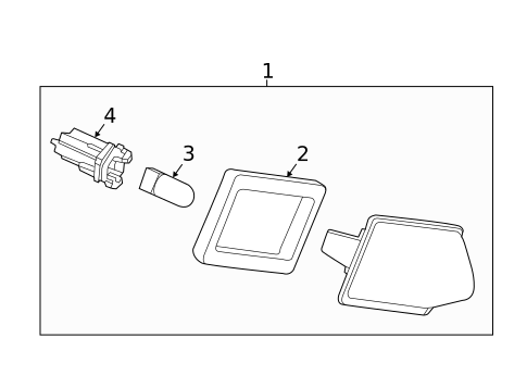 License Lamps for 2019 Nissan Maxima #0