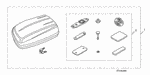 8L20S9V100R1 - Accessory Components: HARDWARE KIT for Acura Image
