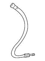 52110348AE - Steering: Power Steering Pressure Hose for Dodge: Dakota Image