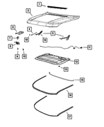 68339483AE - : Hood for Jeep: Grand Wagoneer Image