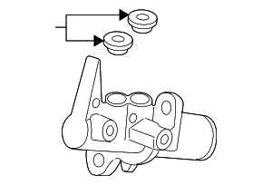 8T0611021 - : Brake Master Cylinder for Audi Image