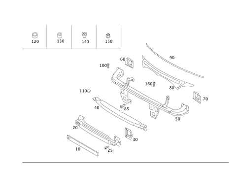 Front Stiffening and Radiator Support for 2019 Smart EQ fortwo #0