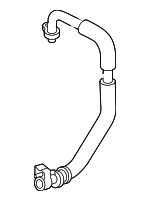 8L2Z19867D - HVAC: Connector Hose for Ford: Explorer | Mercury: Mountaineer Image