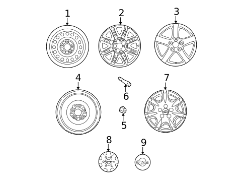 Wheel Covers & Trim for 2001 Nissan Maxima #0
