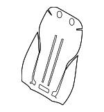 52107455534 - Body: Seat Back Heater for BMW Image