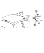 56051370AB - Electrical: Clearance Lamp Jumper Wiring for Mopar Image