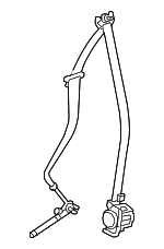 7030A653XA - Electrical: Seat Belt Assembly for Mitsubishi Image