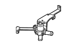 LX6Z18495A - Cooling System: Heater Valve for Ford Image