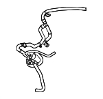 PZ1Z8C289H - Cooling System: Heater Hose for Ford Image