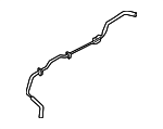 KM7877 - Belts &amp; Cooling: Motorcraftâ„¢ Engine Coolant Overflow Hose for Ford Image