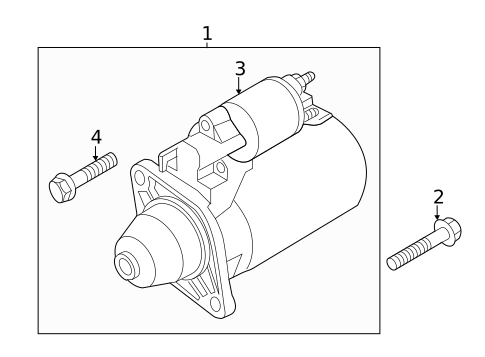 Starter & Related Components for 2017 Volkswagen Touareg #0