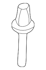 1998-2020 Volvo Rocker Molding Rivet