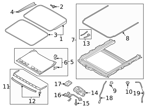 Sunroof for 2017 Audi A4 Quattro #0