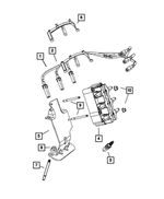 5149031AC - Electrical: Ignition Cable for Jeep: Wrangler Image