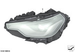 63115A03E43 - Lighting: Headlight, Led, Ahl, High, Left for BMW Image